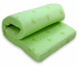 Non-Spring Mattress with Mixed Fabric Top and Fiber Filling