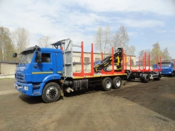 Timber Transport Vehicle with Crane Model 5908AA