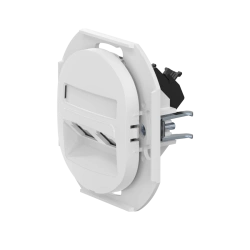 Double Computer Socket with Keystone RJ45 Modules, E614.0