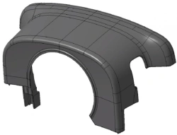 Steering Column Cover for M1 and N1 Vehicles - 1681902181