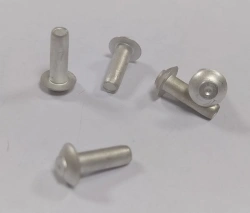 Flat-Rounded Head Rivets with Compensator for Automatic Riveting OST 1 34045-79