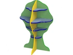 Tree-shaped Gaming Corner Dm1.1091