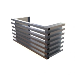 Aluminum Air Conditioner Grille for Outdoor Unit Protection