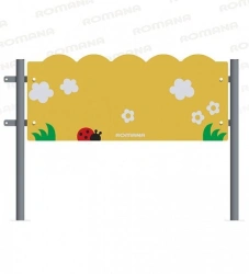 Decorative Plywood Fence for Children Play Areas - Romana 303.07.00-01