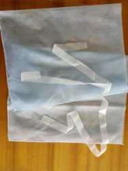 High Disposable Medical Shoe Covers with Ties