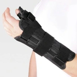 Adjustable Wrist Brace with Metal Support and Thumb Grip Sh-1905