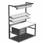 Metal Mechanic Workbench for Assembly and Electrical Installation