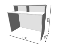 Barrier Table with Height Extension, Model TMSU13/15