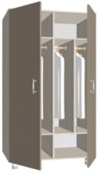 Medical Two-Door Wardrobe KSSHm 2-06