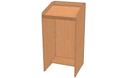 T-2 Tribuna - Durable MDF Presentation Stand
