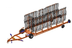Hydraulically-Driven Tooth Harrow BZG-21