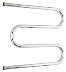 Towel Dryer "STILYE" M-shaped 500x650, Threaded Connection 1", Uncoated