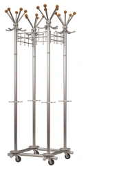 Gardix-4D(К) Four-Section Group Coat Rack