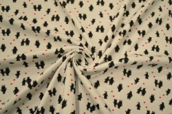 Printed Interlock Fabric 100% Cotton