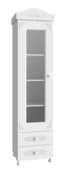 Functional Kitchen Cabinet with Glass "Assol" AS-1