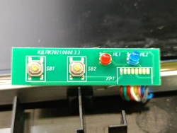 Button and LED Indicator Board for Easy Control
