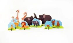 Wild Animals Figurine Set 10-15 cm