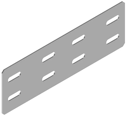 Standard Cable Tray Connector SSKTU 000, Dimensions 300x45mm to 300x195mm, Metal Thickness 2.0mm