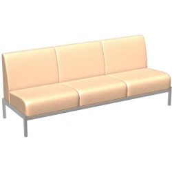 Three-Seater Sofa by Bashkir Furniture Factory