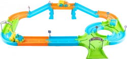 2.5m Race Track Set with Cars for Kids - KNOBA 1/6