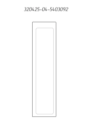 Right Side Window Insulated Glass Unit №5 for PAZ 320425-04-5403092-11