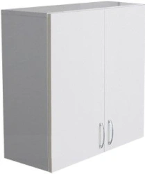 Wall-Mounted Cabinet with Two Doors and Shelf