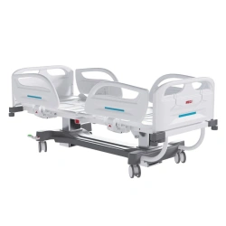Functional Medical Bed with Electric Height Adjustment and Plastic Backs MEGI Meli 7