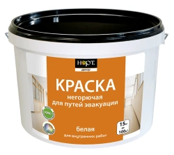 Non-flammable White Silicate Coating Paint 15kg Bucket