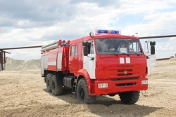 Fire Tanker Vehicle AC 4.0-70 (43118) on KAMAZ-43118-A5 Chassis