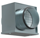 Air Filter Boxes with Filter for Round Ducts FBCr
