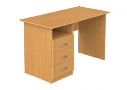 Rectangular Writing Desk with One Pedestal