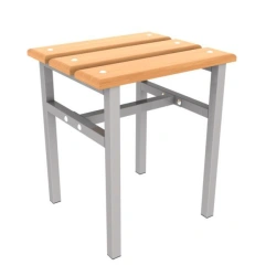 Metal Frame Stool with Removable Design