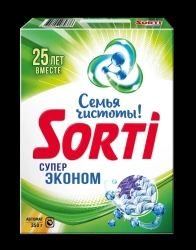 Universal Synthetic Powder Detergent "SORTI Super Economy Automatic