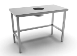 Stainless Steel Waste Collection Table SRT-SO