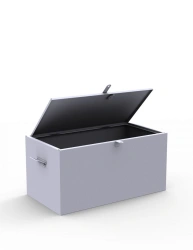 Military Metal Box for Ammunition and Documents 380x725x425