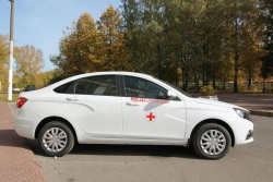 Medical Service Vehicle LV00, Model LVS00M, M1 Category on LADA GF Base, Model GFL210