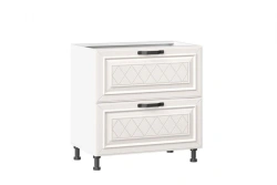 Kitchen Cabinet Front Set with 2 Drawers, Model Marina LD.273150.000