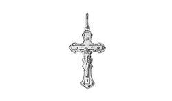 White Gold Pendant 585 Purity NП18-020-3 3g