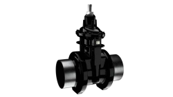 Rubber-Coated Wedge Valve for Gas Supply 31VCh24R