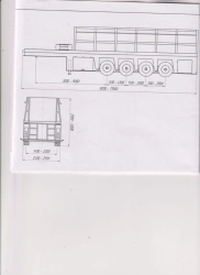 Panel Transport Semi-Trailer PP-3-4, Model PR4, Modification 92297-0000010-05