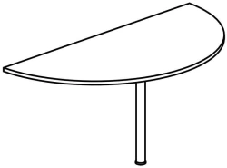 Briefing Table Extension 8868 Galant Series