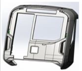 Driver's Cabin Mask for Metro Car, Model RTGN.01.7752.90.01.000