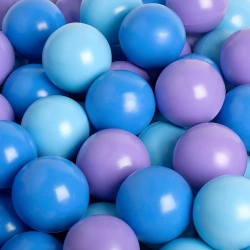 Colorful Sea Balls for Dry Pools - 60 pcs