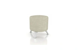 Sonata LD 628.130.000 Pouf in Gray/Chocolate/Wenge Cavo