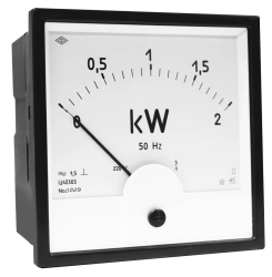 Wattmeters and Varmeters for Panel Use Model Ц42303