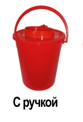 Universal Container for Collecting, Storing, Transporting, and Disposing of Sharp Waste MK-01