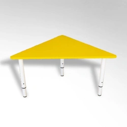 Bright Triangular Children's Table, Model 30012