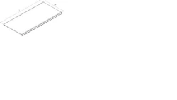 Commercial Shelf 60x91.5 cm