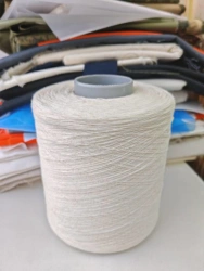 50 Tex Single-Ply Cotton Yarn for Knitting and Crafting