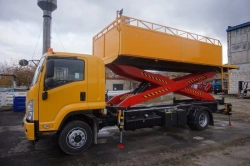 Aircraft Loading Vehicle APK-10 on ISUZU Chassis FSR34UL-LCUN